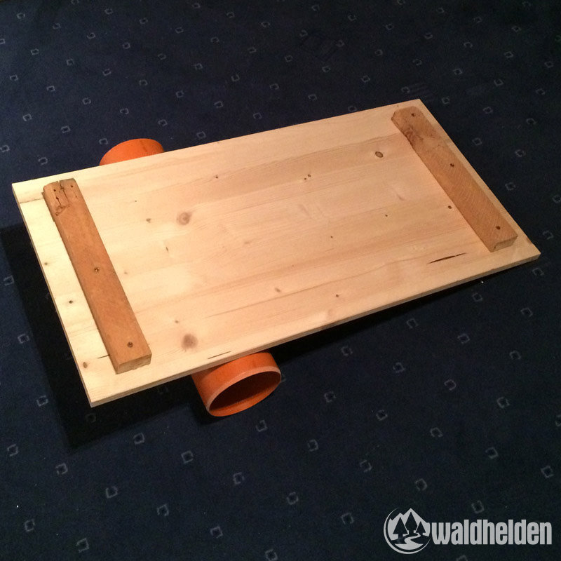 Balance Board selber bauen für weniger als 5 Euro • Waldhelden