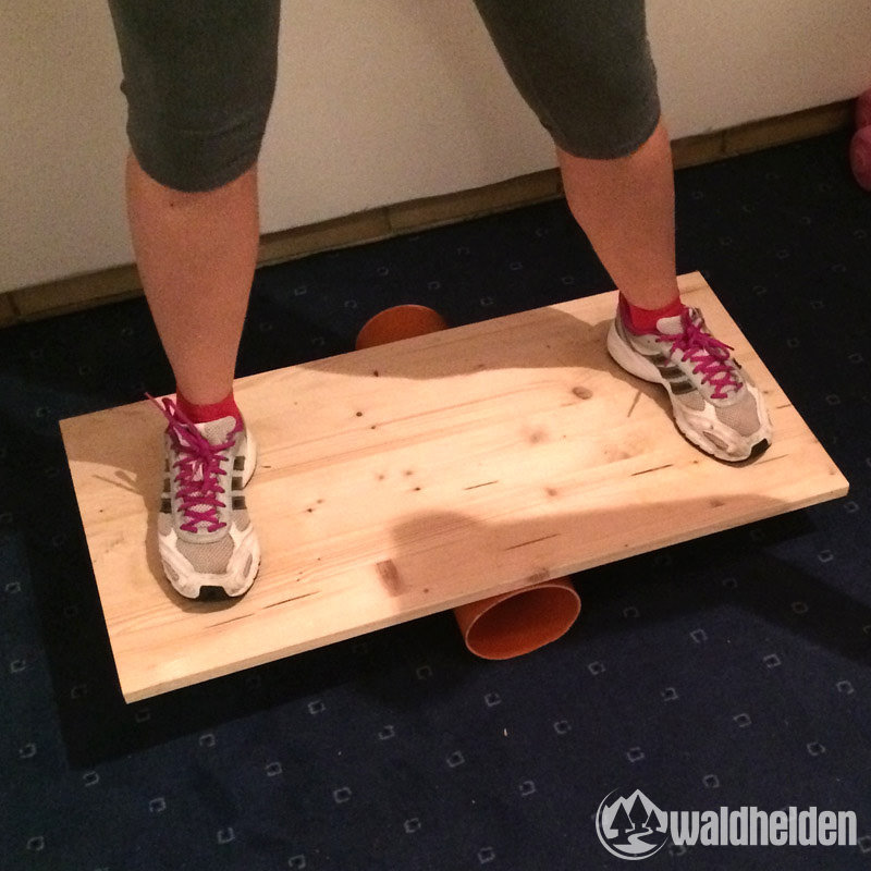 Balance Board selber bauen für weniger als 5 Euro