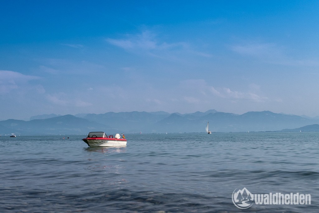 Bodensee Ausblick vom Strand