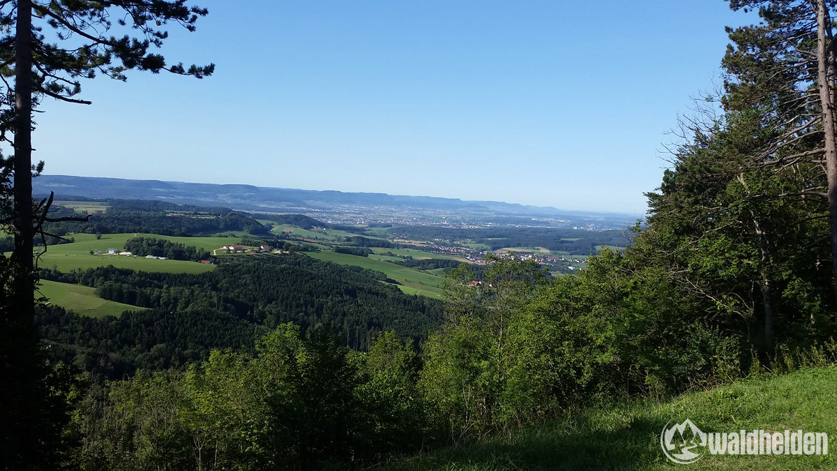 Blick  ins Filstal vom Rechberg