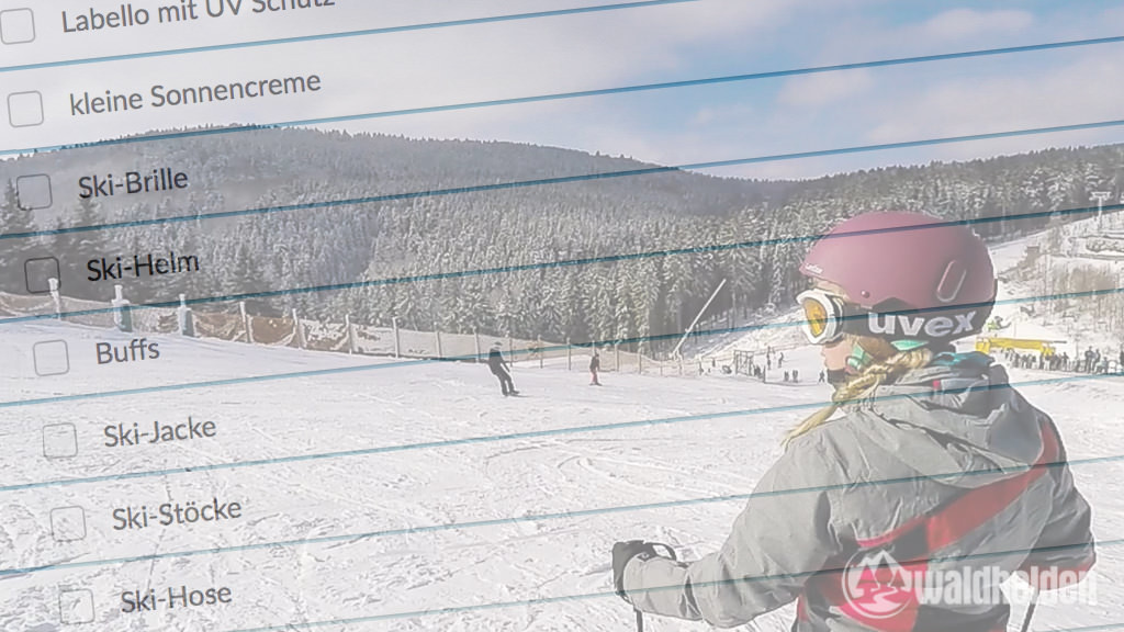 Checkliste Skiurlaub