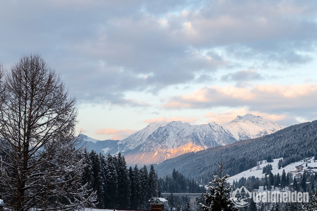 Aussicht vom Hotel Herzhof