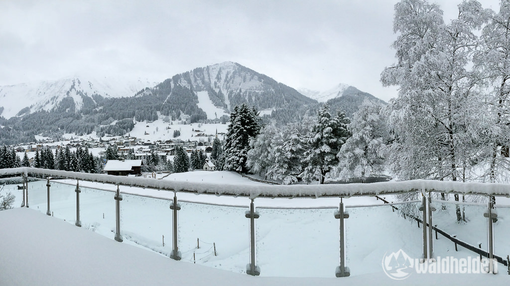 Ausblick vom Hotelrestaurant