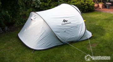 Produkttest: Wurfzelt 2 Seconds Easy Fresh&Black von Quechua
