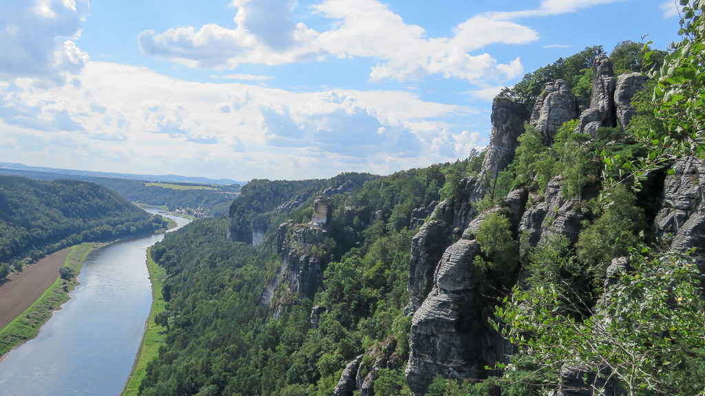 Elbe und Bastei