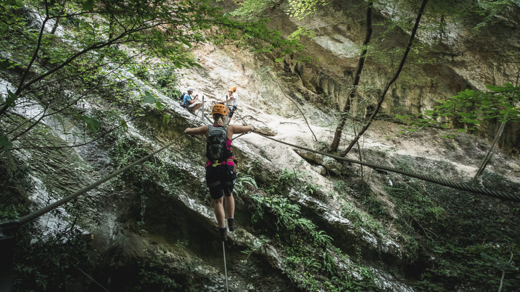 Rio Sallagoni Klettersteig