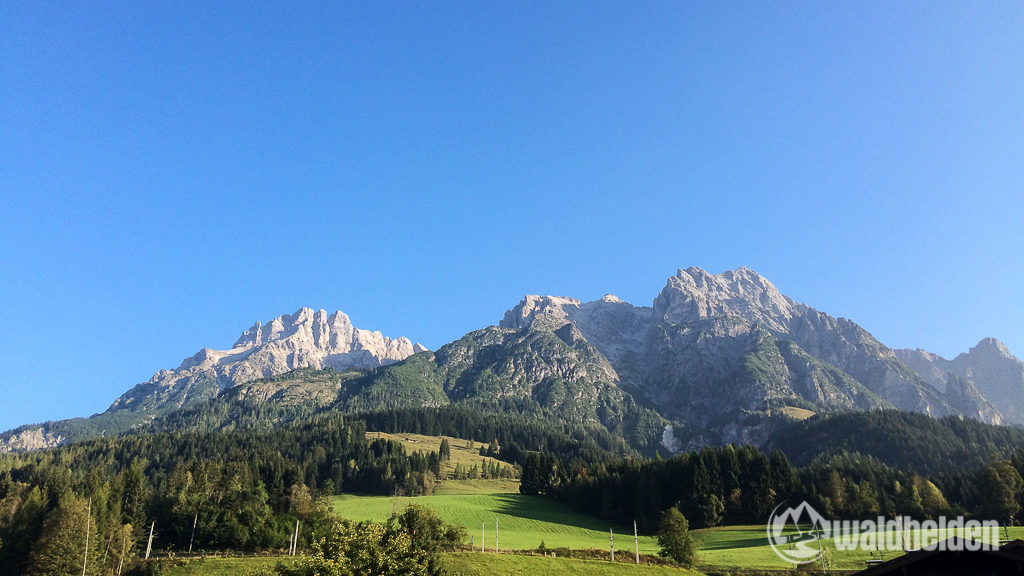 Salzburger Hof Leogang Bergpanorama