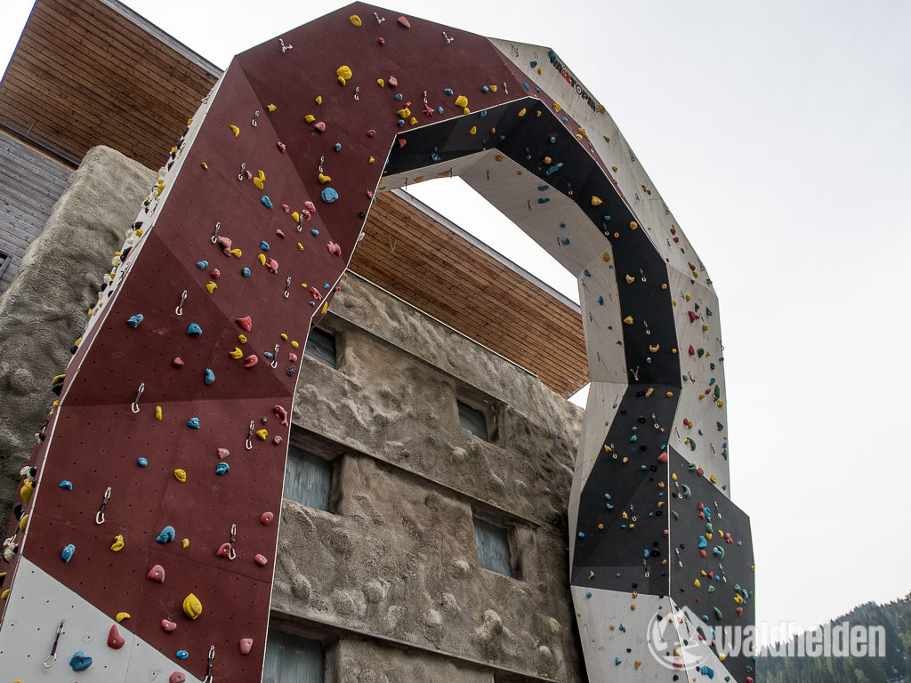 Salzburger Hof Leogang Kletterwand