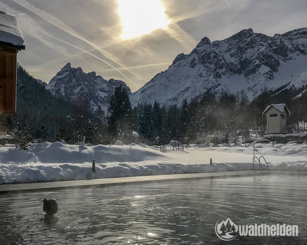 Bad Moos Dolomiten Außenpool