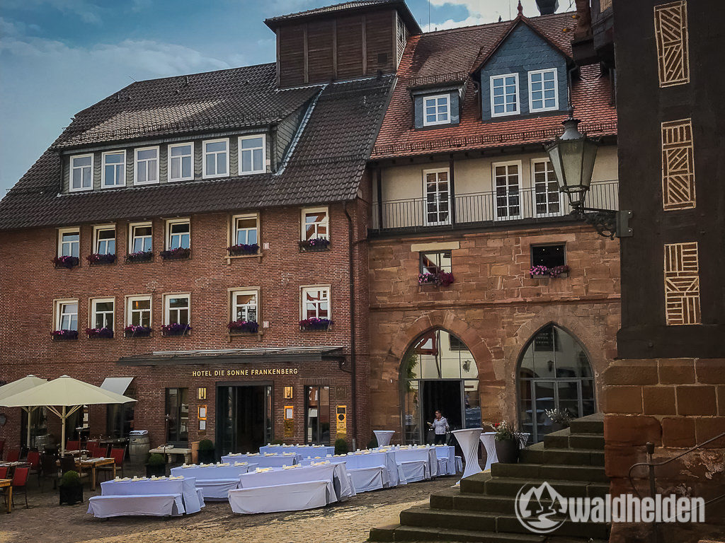 GeoRadroute Waldeck Frankenberg Hotel Sonne