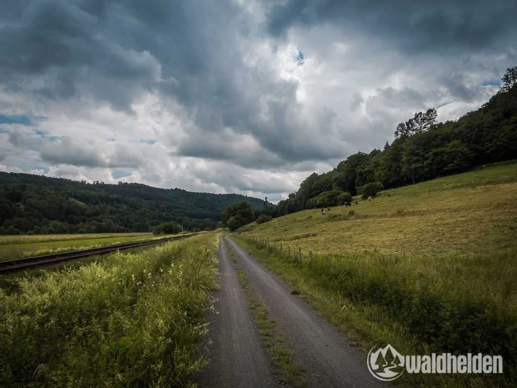 GeoRadroute Waldeck Frankenberg Bahnradweg