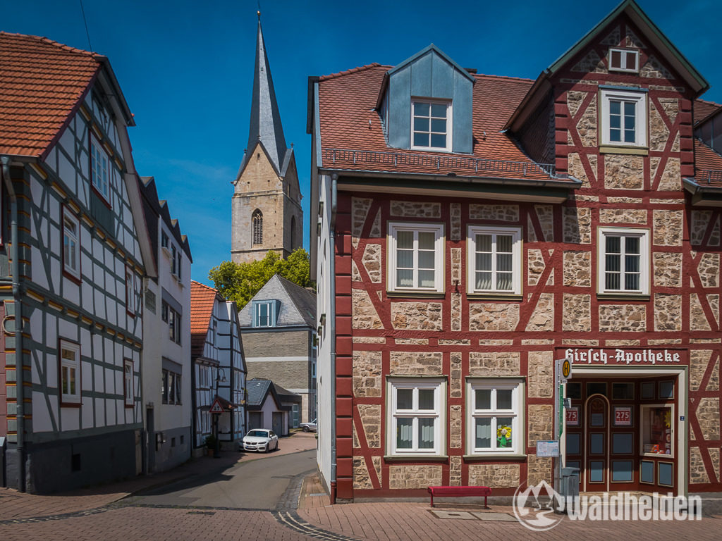 GeoRadroute Willingen Waldeck Korbach Fachwerk