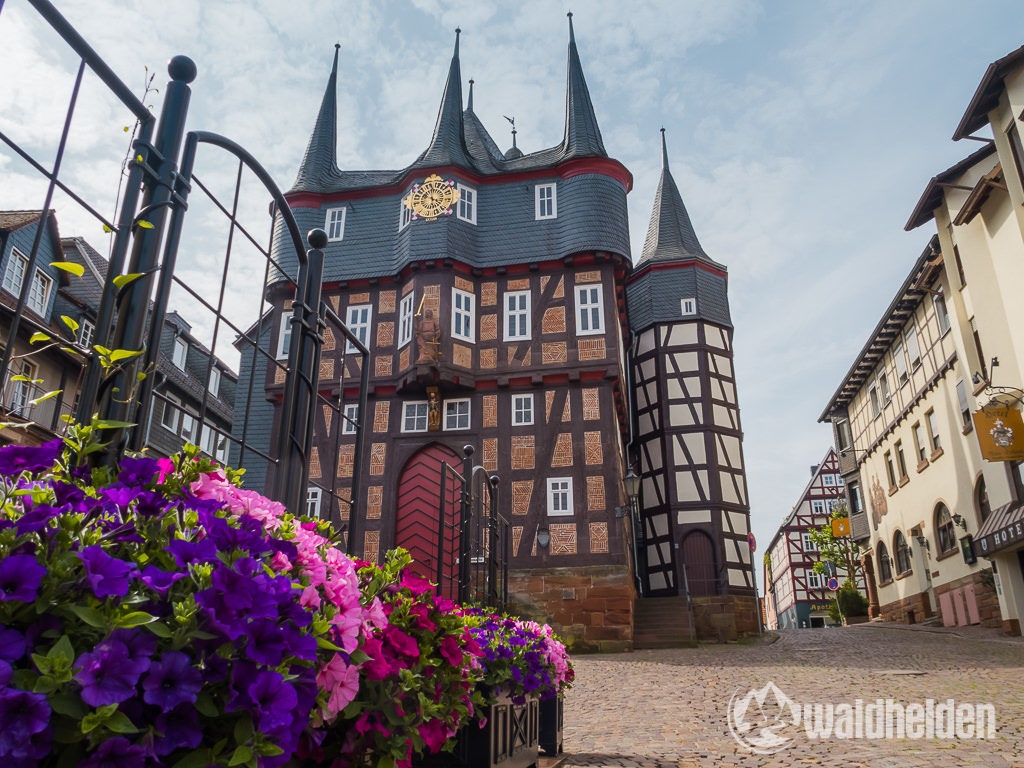 GeoRadroute Frankenberg Winterberg Rathaus