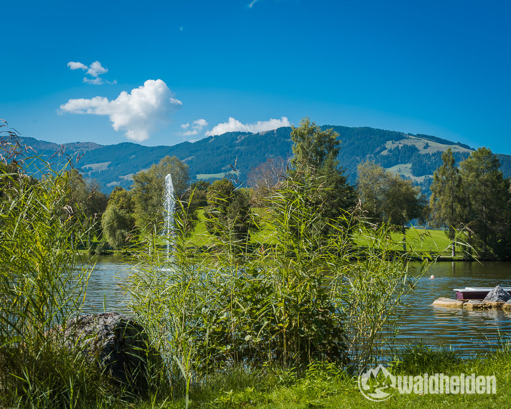 Leogang Saalfelden Sommer Naturbadeanlage Ritzensee