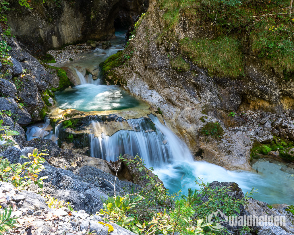 Leogang Saalfelden im Sommer Wanderung Stoissengraben