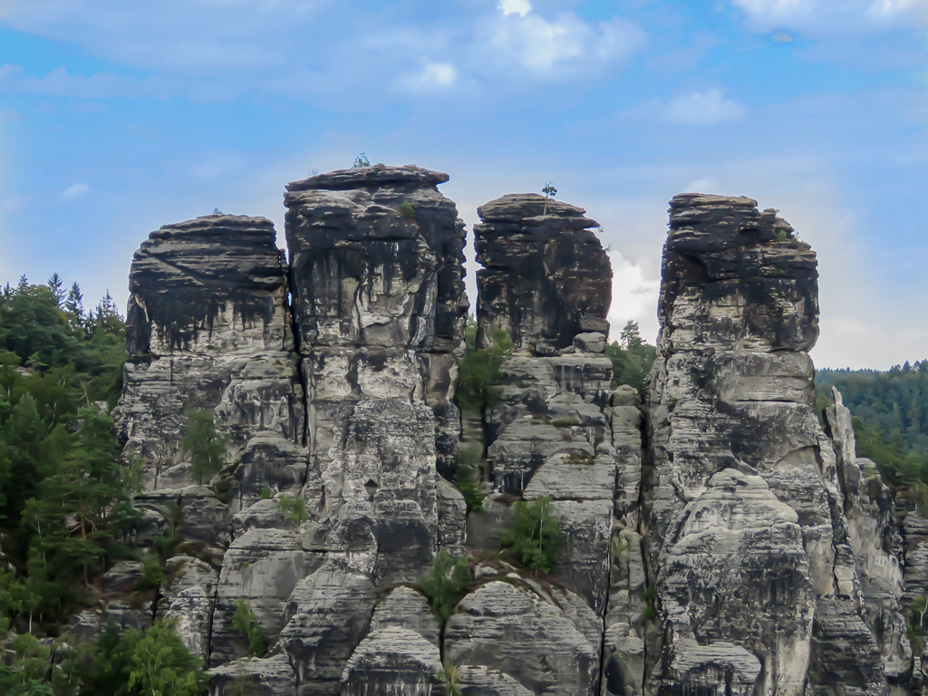 Felsen Sächsische Schweiz