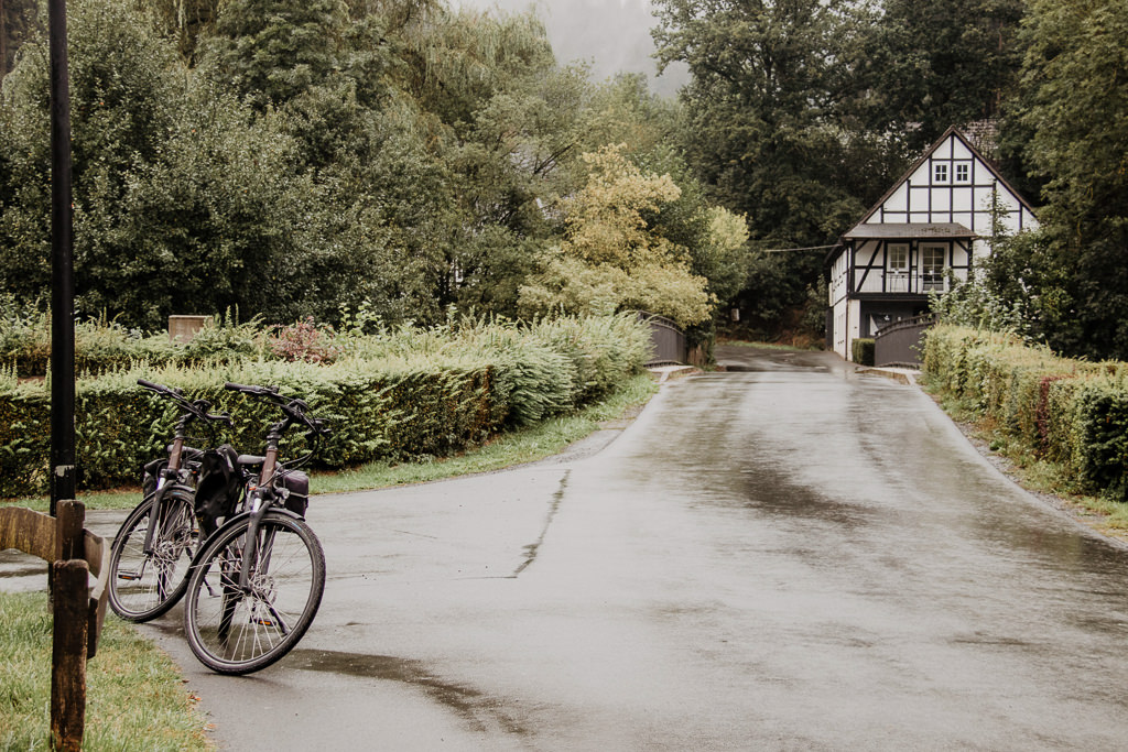 SauerlandRadring Radfahren im Regen