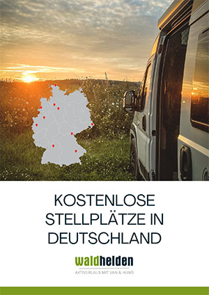 Cover-free-E-Book 10 kostenlose Stellplätze in Deutschland